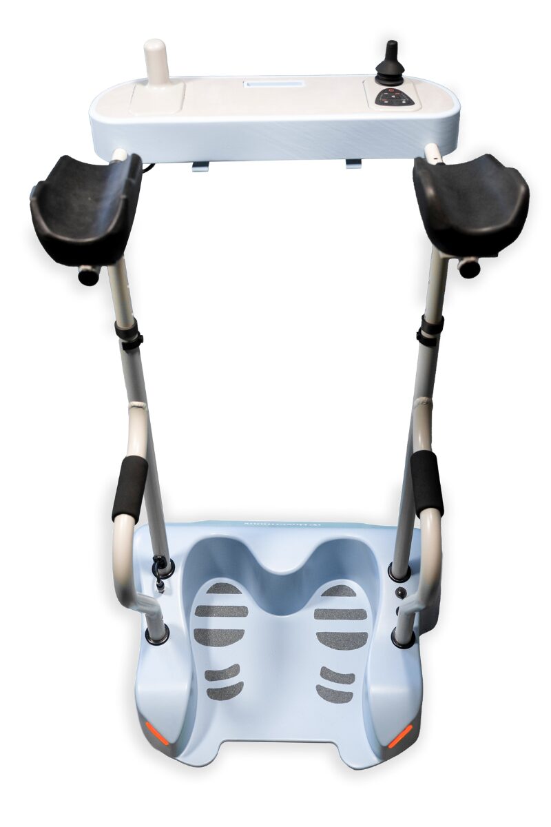 ewalker-verticalisation-deplacement-mobilite-reduite-handicap-hepad-hopital-senior-déambulateur-amv-fauteuil-roulant